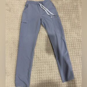 XXS figs vapor blue yola pants